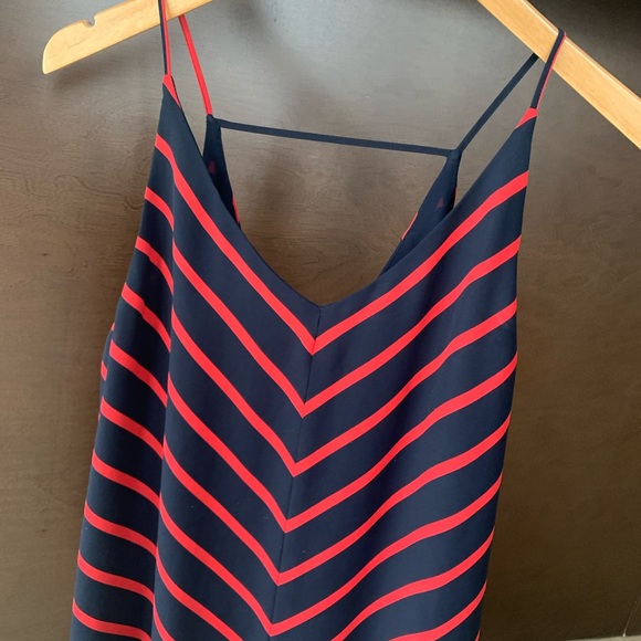 Loft Nautical Stripe Strappy Back Cami Top - Picture 2 of 5